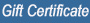 Buy a Gift Certificate